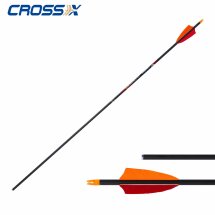 Cross-X 6.2 Carbonpfeil mit Naturbefiederung Gladiator...