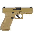 Kofferset Umarex Glock 19X Co2-Pistole Coyote 18 Schuss Blowback Kaliber 4,5 mm Stahl BB (P18)