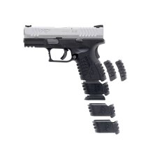 Superset Springfield XDM Compact Bicolor 4,5 mm BB Blowback Co2-Pistole (P18)