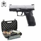 Kofferset Springfield XDM Compact Bicolor 4,5 mm BB Blowback Co2-Pistole (P18)