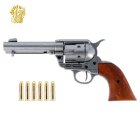 Denix Dekomodell 45er Colt Peacemaker 4,75" Lauf - Braun + 6 Patronen