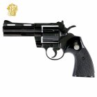 Denix Dekomodell Python Revolver 4 Zoll Lauf 1955 - Schwarz