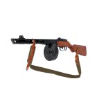 Denix Dekomodell PPSH-41 Maschinengewehr mit Gurt