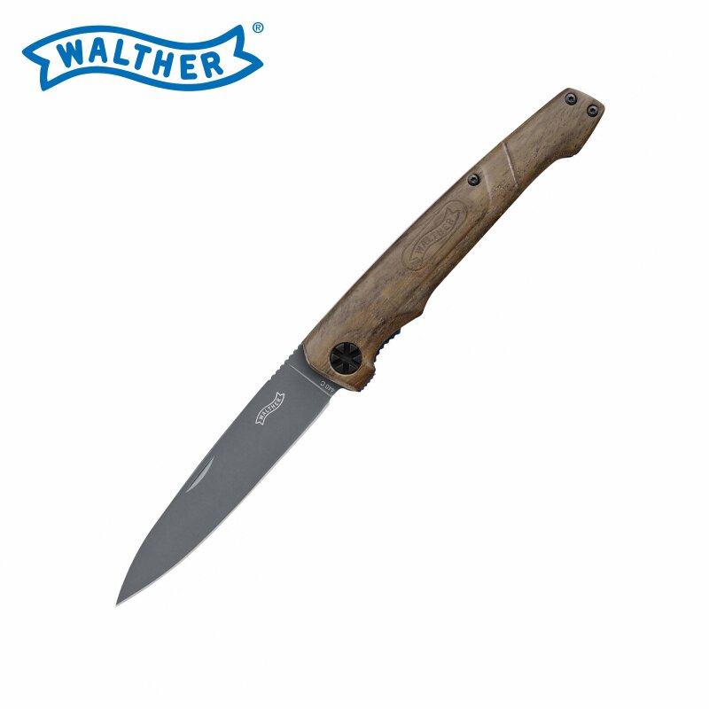 Walther BWK 1 Einhandmesser - Blue Wood Knife (P18)