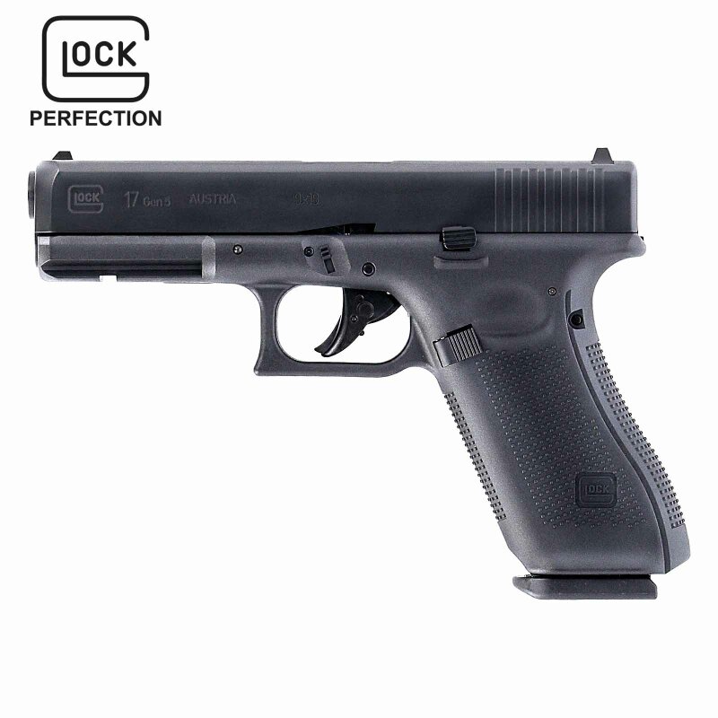 Glock 17 GEN5 Softair-Co2-Pistole Kaliber 6 mm BB Blowback (P18)