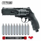 SET T4E HDR 50 (TR 50) Revolver Co2 cal .50 (P18) + Pepperballs PBP 50 + 10 x Co2