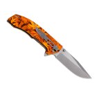 Black Ice ACE Orange Einhandmesser (P18)