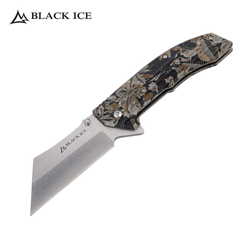 Black Ice THC Green Einhandmesser (P18)