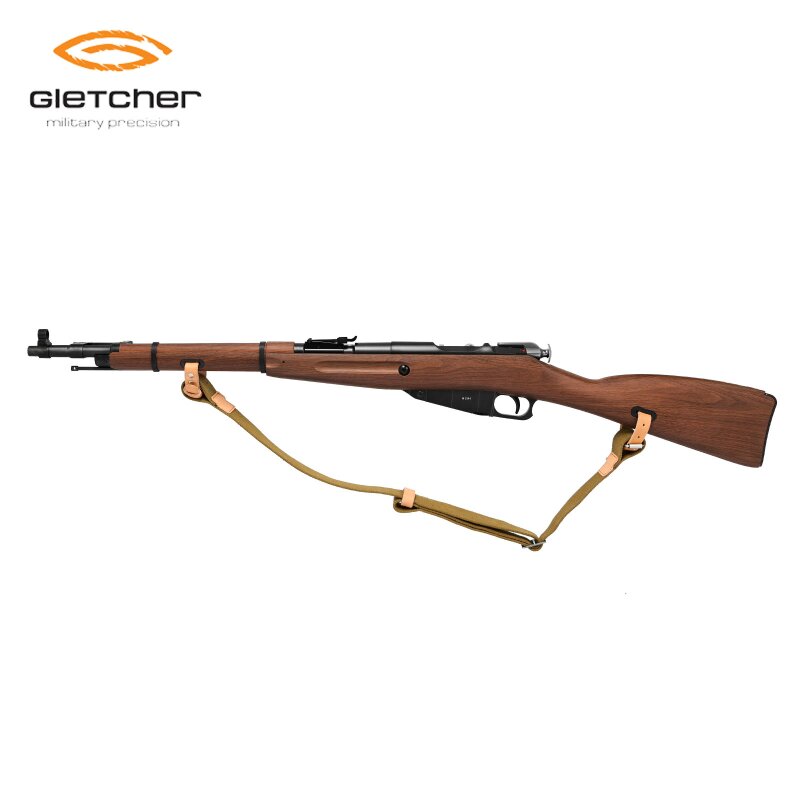 Gletcher M1944 Co2-Gewehr Holzoptik Kaliber 4,5 mm Stahl BB (P18)