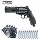 SET T4E HDR 50 (TR 50) RAM / Paintball Revolver Co2 cal .50 (P18) + 500 Rubberballs + 10 Co2-Kapseln