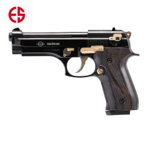 Ekol Firat Magnum Schreckschuss Pistole Schwarz-Gold 9 mm...