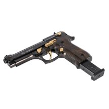 Ekol Firat Magnum Schreckschuss Pistole Schwarz-Gold 9 mm P.A.K. (P18)