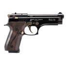 SET Ekol Firat Magnum Schreckschuss Pistole Schwarz-Gold 9 mm P.A.K. (P18) + 50 Platzpatronen 9 mm P.A.K.