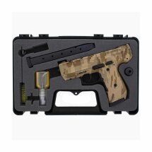 SET Zoraki 925 Schreckschuss Pistole Camo 9 mm P.A.K. (P18) + 50 Platzpatronen 9 mm P.A.K.