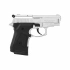 SET Zoraki 914 Schreckschuss Pistole Chrom 9 mm P.A.K. (P18) + 50 Platzpatronen 9 mm P.A.K.