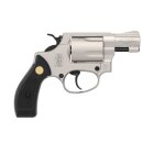 SET Smith & Wesson Chiefs Special Schreckschuss Revolver Nickel 9 mm R.K. (P18) + 50 Platzpatronen 9 mm R.K.