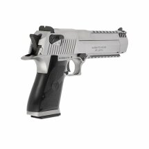 Komplettset Cybergun Desert Eagle .50AE L6 Silber Softair-Pistole Vollmetall Kaliber 6 mm BB Gas Blowback (P18)