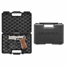 SET Walther P88 Schreckschuss Pistole Nickel 9 mm P.A.K. (P18) + 50 Platzpatronen 9 mm P.A.K.