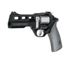 Chiappa Rhino 50DS Co2-Revolver Schwarz/Weiß Lauflänge 5" - 4,5 mm Stahl BB (P18)