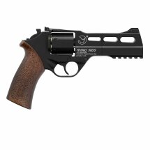 SET Chiappa Rhino 50DS Co2-Revolver Schwarz Lauflänge 5" - 4,5 mm Stahl BB (P18)