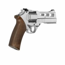 SET Chiappa Rhino 50DS Co2-Revolver Nickel Lauflänge 5" - 4,5 mm Stahl BB (P18)