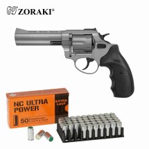 SET Zoraki R1 4,5 Zoll Lauf Schreckschuss Revolver Titan...