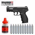 SET Swiss Arms SA24 Co2 Pistole 4,5 mm BB (P18)