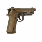 Superset Beretta M9A3 FDE 4,5 mm Stahl BB Co2-Pistole Vollmetall Blow Back (P18)