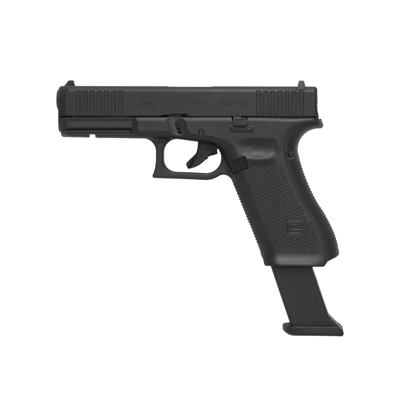 SET Glock 17 Gen5 Schreckschuss Pistole Schwarz 9 mm P.A.K. (P18) + 5