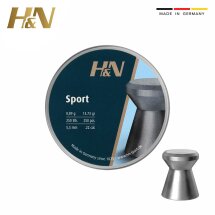 H&N Sport - Flachkopfdiabolos 5,5 mm 250er Dose