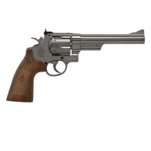 Smith & Wesson M29 6,5 Zoll Hochglanzbrüniert Co2-Revolver Kaliber 4,5 mm BB (P18)