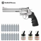 Superset Smith & Wesson 629 Classic 6,5 Zoll Steel-Finish Co2-Revolver Kaliber 4,5 mm BB (P18)