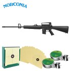 SET Norconia QB18F Synthetik Knicklaufluftgewehr 4,5 mm Diabolo (P18)