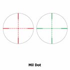 4komma5 Zielfernohr 3-9x40VE Mildot Absehen beleuchtet mit 11 mm Montagen