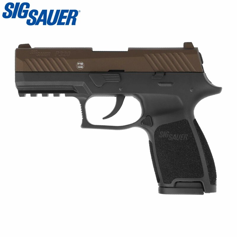 Sig Sauer P320 Schreckschuss Pistole Midnight Bronz 9 mm P.A.K. (P18)