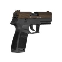 SET Sig Sauer P320 Schreckschuss Pistole Midnight Bronz 9 mm P.A.K. (P18)