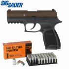 SET Sig Sauer P320 Schreckschuss Pistole Midnight Bronz 9 mm P.A.K. (P18)