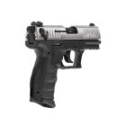 Walther P22Q Schreckschuss Pistole Nickel-Finish 9 mm P.A.K. (P18)