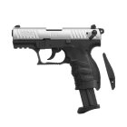 Walther P22Q Schreckschuss Pistole Nickel-Finish 9 mm P.A.K. (P18)