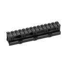 UTG Super Slim Picatinny Riser Mount - 1.0" High 13-Slot - Weaver Montageerhöhung