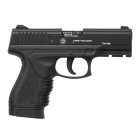 SET Retay PT-23 Schreckschuss Pistole Schwarz 9 mm P.A.K. (P18) + 50 Platzpatronen 9 mm P.A.K.