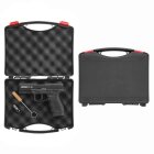 SET Retay PT-23 Schreckschuss Pistole Schwarz 9 mm P.A.K. (P18) + 50 Platzpatronen 9 mm P.A.K.