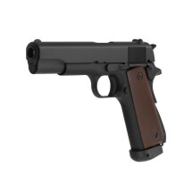 Komplettset KJ Works M1911 Vollmetall Softair-Co2-Pistole...