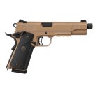 KJ Works M1911 MEU TBC Vollmetall Softair-Co2-Pistole Tan Kaliber 6 mm BB Blowback (P18)