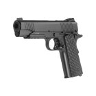 KWC M1911 Tactical Vollmetall Softair-Co2-Pistole Schwarz Kaliber 6 mm BB Blowback (P18)