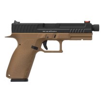 KJ Works KP-13 TBC Softair-Co2-Pistole Tan Kaliber 6 mm BB Blowback (P18)