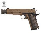 KJ Works KP-16 Softair-Co2-Pistole Tan Kaliber 6 mm BB Blowback (P18)