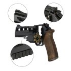 SET Chiappa Rhino 60DS Co2-Revolver Schwarz Lauflänge 6" - 4,5 mm Stahl BB (P18)