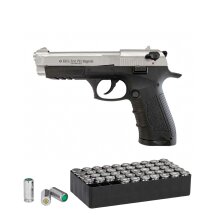 SET Ekol P92 Magnum Schreckschuss Pistole Nickel 9 mm...