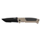 Walther PDP Tanto Folder serrated FDE - Einhandmesser (P18)